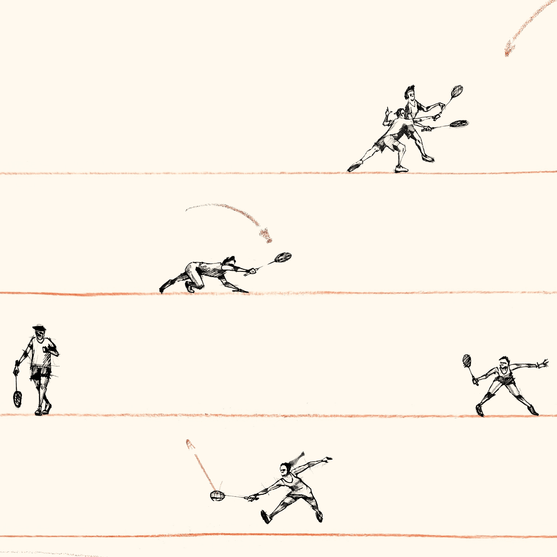 13 badmintonists - image 2