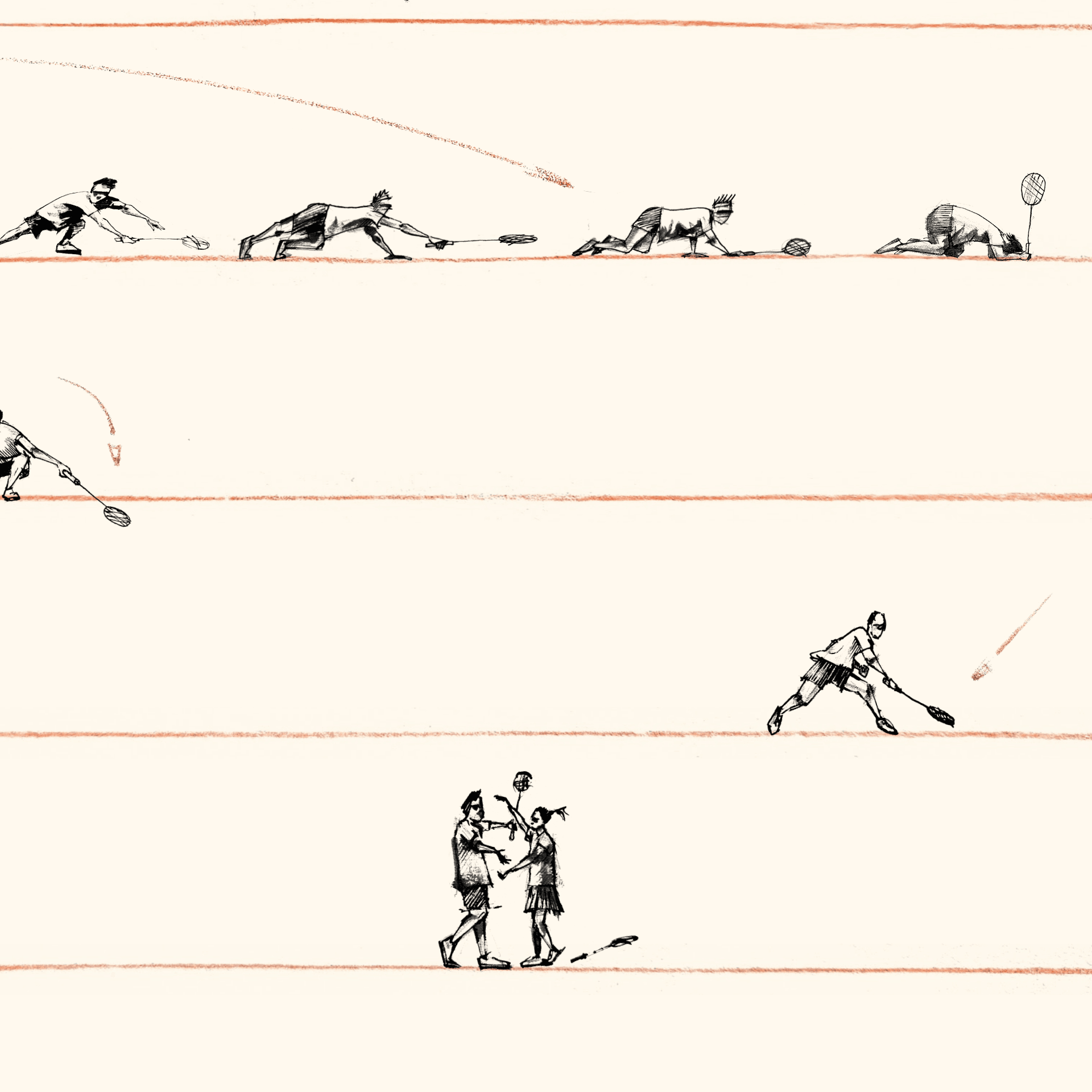 13 badmintonists - image 3