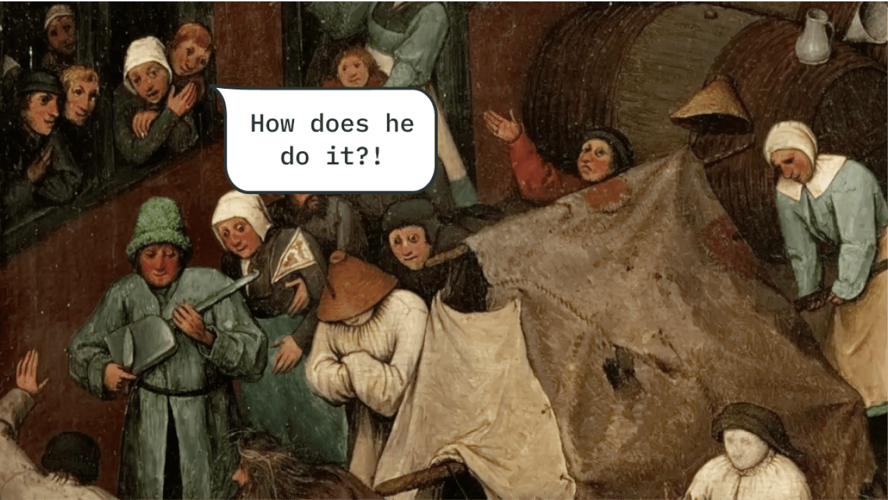 Pieter Bruegel the Elder - The Fight between Carnival and Lent (1559)