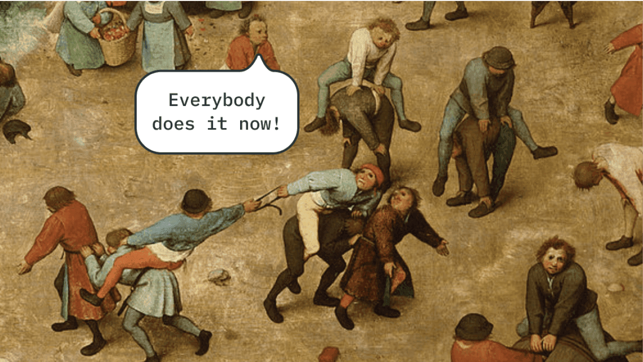 Pieter Bruegel the Elder - Children's Games (1560)